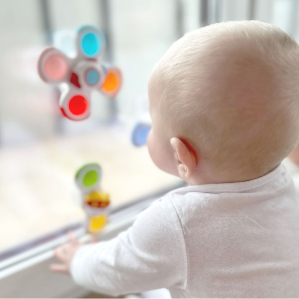 WOOPIE BABY Spinner Sensory Toy Rocket Space Ufo 3 pcs.