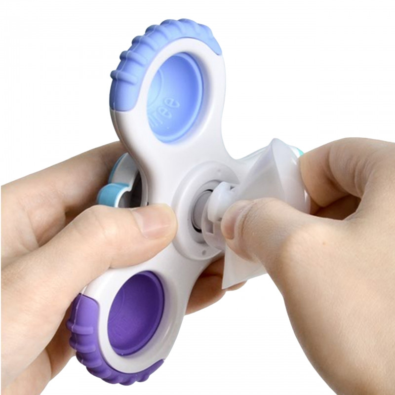 WOOPIE BABY Spinner Sensory Toy Rocket Space Ufo 3 шт.