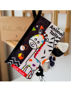 WOOPIE BABY Książeczka Kontrastowa Sensoryczna Dla Niemowląt 2