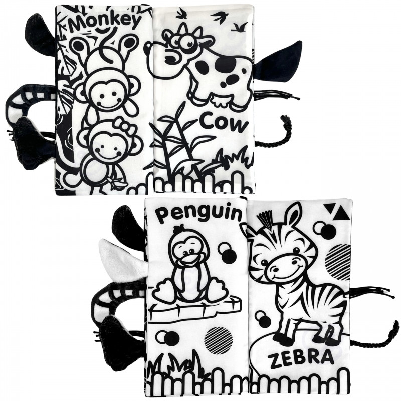 WOOPIE BABY Sensory Contrast Booklet for Babies