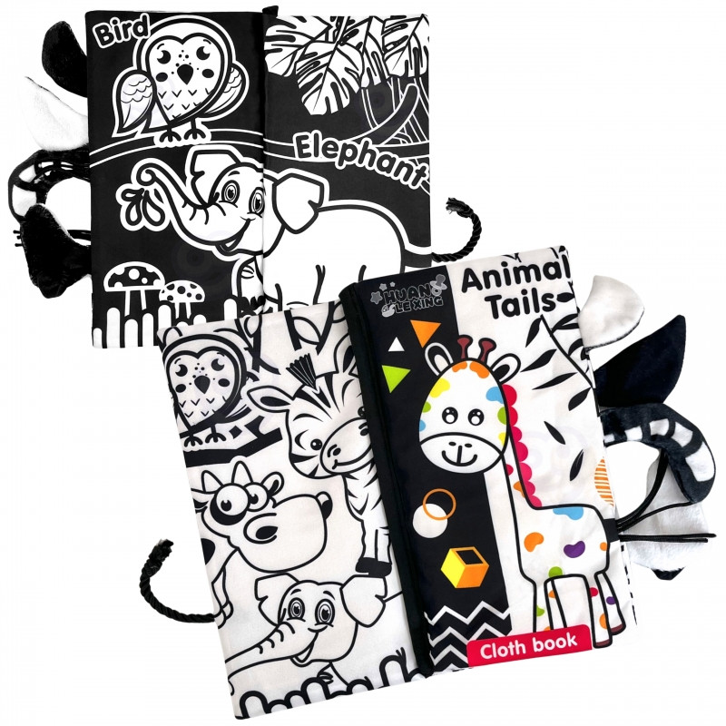 WOOPIE BABY Contrast Sensory Book for Babies