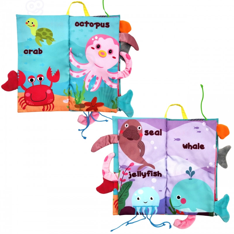 WOOPIE BABY Морские животные Хвост Книжка Материал