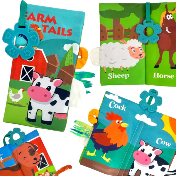 WOOPIE BABY Gyvūnų uodega Knygos medžiaga