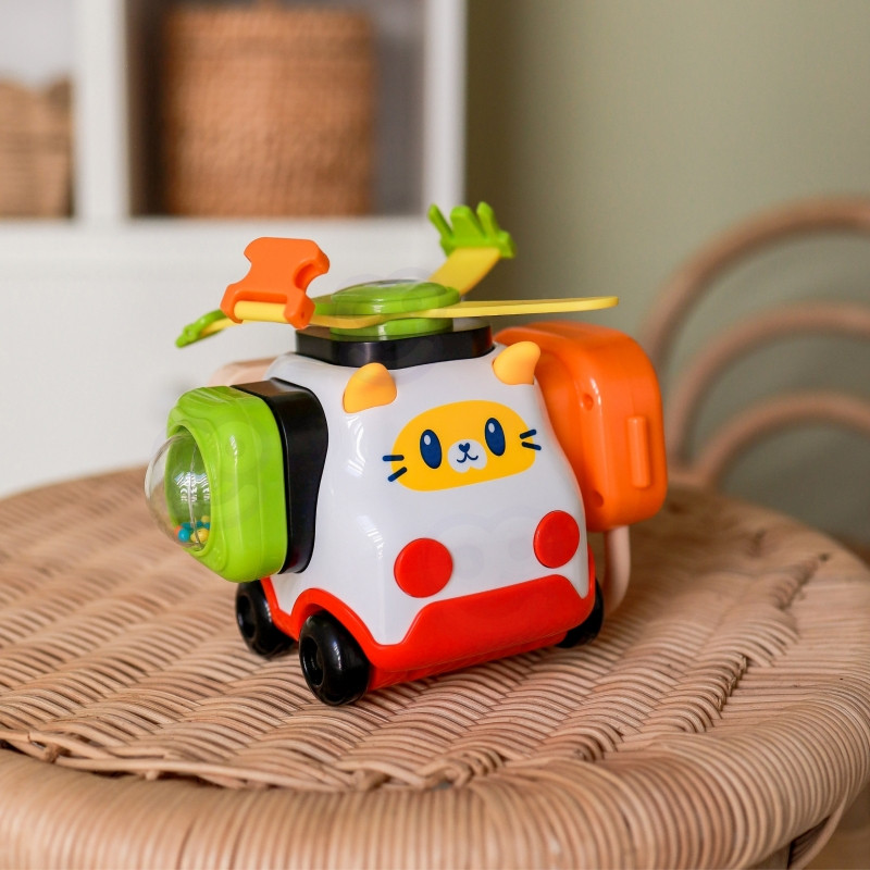 WOOPIE BABY Montessori Manipulative Construction Kit Car Kitten 1