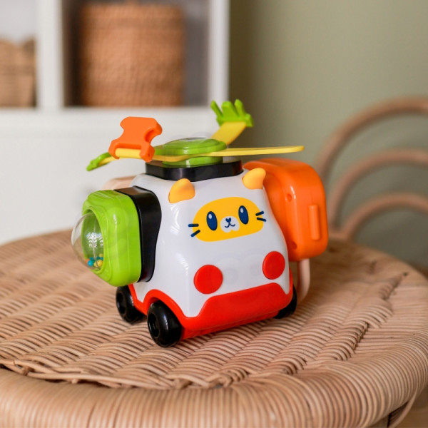 WOOPIE BABY Montessori Manipulative Construction Kit Car Kitten 1