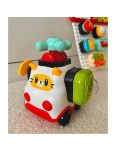 WOOPIE BABY Montessori Manipulacyjny Zestaw Konstrukcyjny Samochód Kotek 2 2