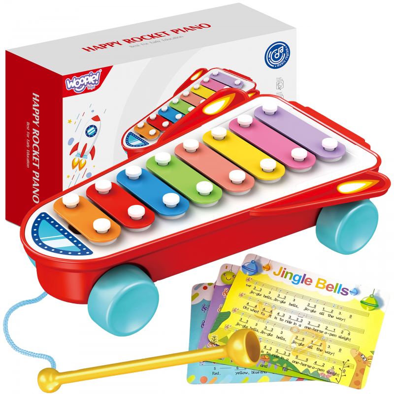 WOOPIE BABY cimbolai Space Rocket Red 18m+