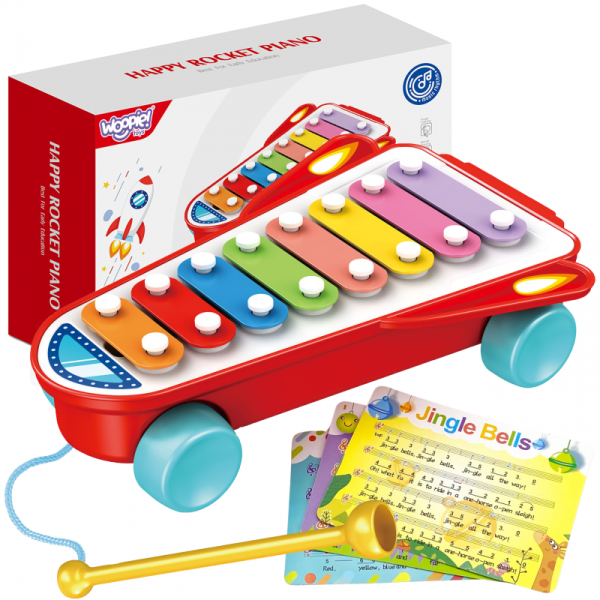 WOOPIE BABY cimbolai Space Rocket Red 18m+ WOOPIE BABY cimbolai Space Rocket Red 18m+