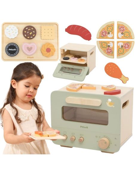 VIGA Wooden Kitchen Oven Set for Baking Sweet and Savory Dishes 12 pcs.