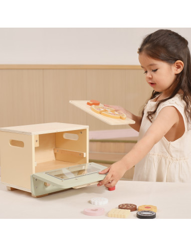 VIGA Wooden Kitchen Oven Set for Baking Sweet and Savory Dishes 12 pcs.