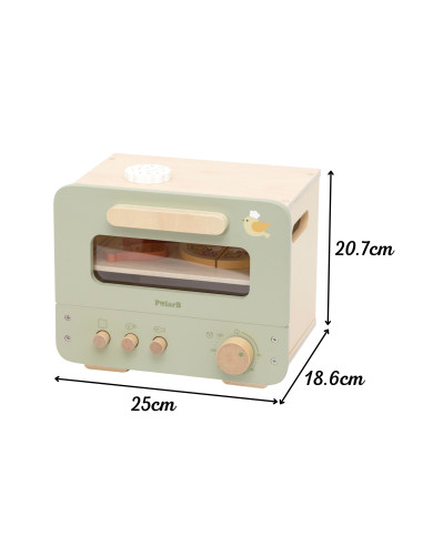 VIGA Wooden Kitchen Oven Set for Baking Sweet and Savory Dishes 12 pcs.