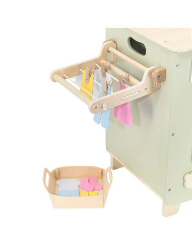 VIGA PolarB Wooden Washing Machine Accessories