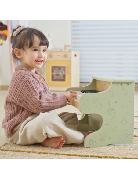 Viga Green Piano Learning to Play