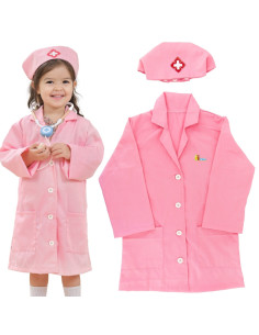 VIGA Little Nurse Uniform and Hat