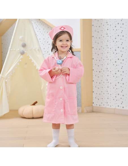 VIGA Little Nurse Uniform and Hat