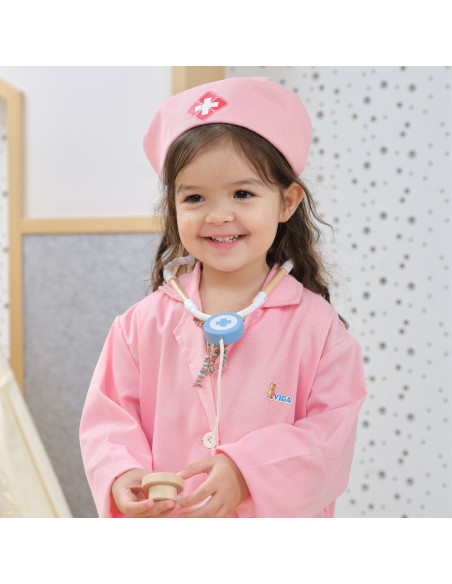 VIGA Little Nurse Uniform and Hat