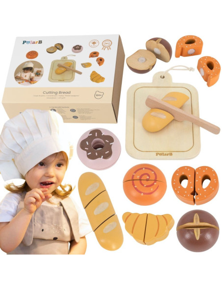 VIGA Wooden Breakfast Set – Little Baker