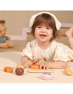 VIGA Wooden Breakfast Set – Little Baker 2