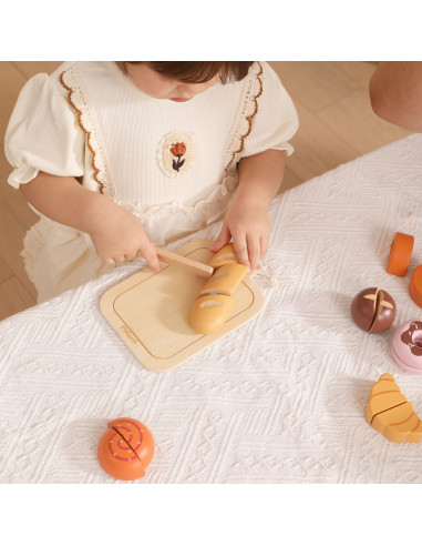 VIGA Wooden Breakfast Set – Little Baker