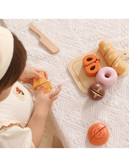 VIGA Wooden Breakfast Set – Little Baker