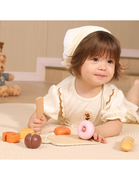 VIGA medinis pusryčių rinkinys - "Little Baker