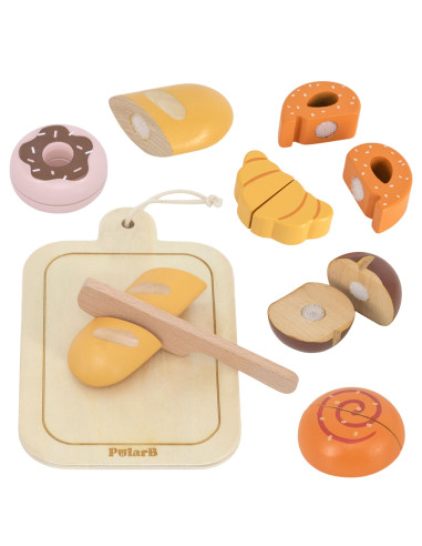 VIGA medinis pusryčių rinkinys - "Little Baker