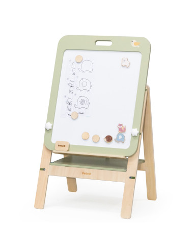 VIGA PolarB Growing Wooden Magnetic Dry-Erase Chalkboard