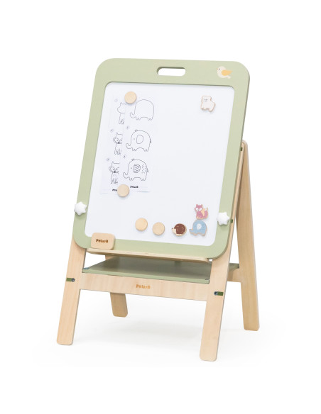 VIGA PolarB Growing Wooden Magnetic Dry-Erase Chalkboard