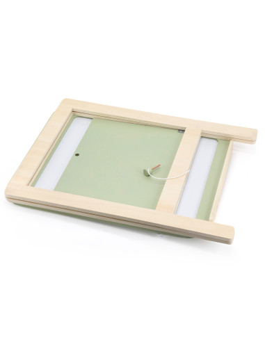 VIGA PolarB Growing Wooden Magnetic Dry-Erase Chalkboard