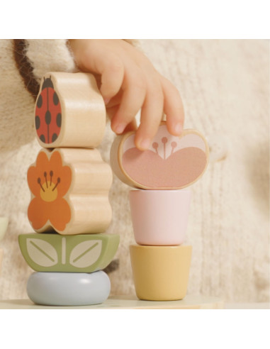 VIGA Wooden Sorter Puzzle Garden 12m+