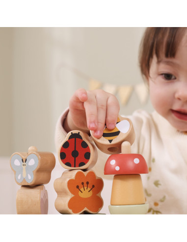 VIGA Wooden Sorter Puzzle Garden 12m+