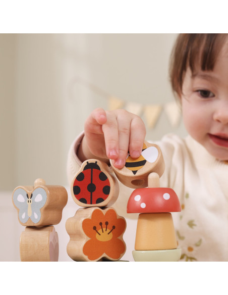 VIGA Wooden Sorter Puzzle Garden 12m+