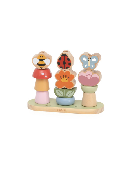 VIGA Wooden Sorter Puzzle Garden 12m+