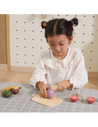 VIGA Wooden Chopping Board Set – Vegetables