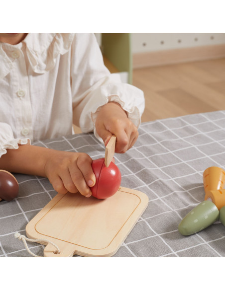 VIGA Wooden Chopping Board Set – Vegetables