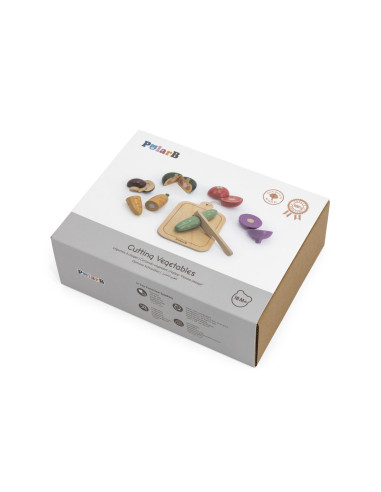 VIGA Wooden Chopping Board Set – Vegetables