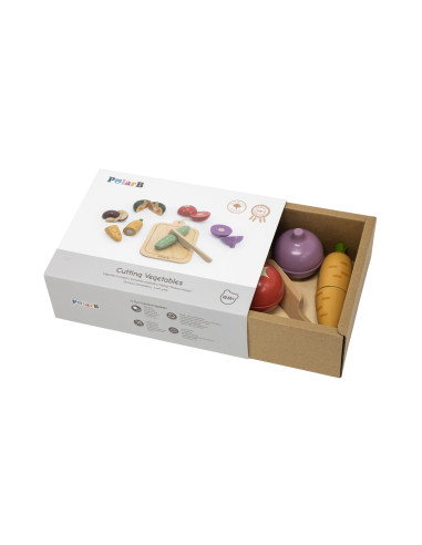 VIGA Wooden Chopping Board Set – Vegetables