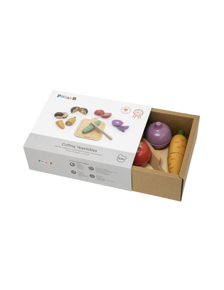 VIGA Wooden Chopping Board Set – Vegetables