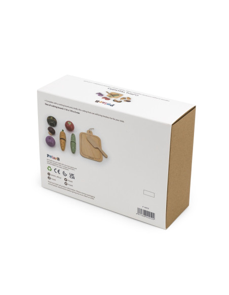 VIGA Wooden Chopping Board Set – Vegetables