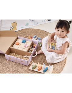 VIGA Educational Toy Box Set from 18 months to 24 months 2