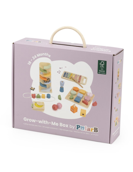 VIGA Educational Toy Box Set from 18 months to 24 months