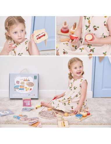 VIGA Educational Toy Box Set from 24 months to 36 months