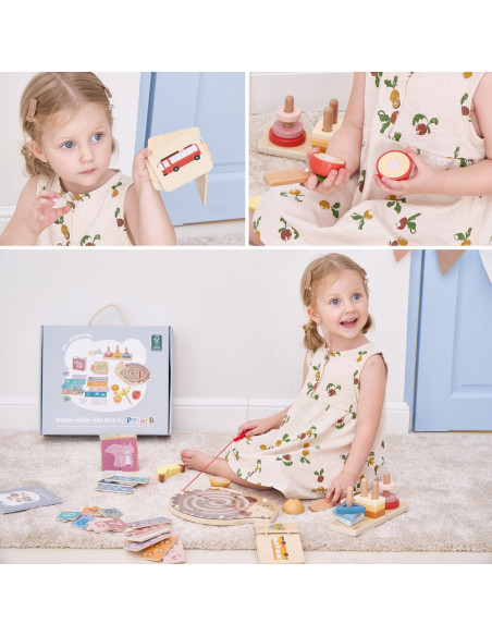 VIGA Educational Toy Box Set from 24 months to 36 months