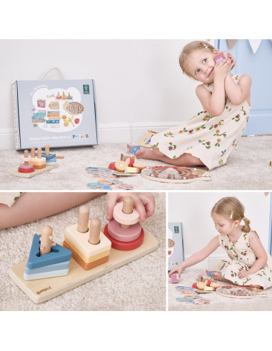 VIGA Educational Toy Box Set from 24 months to 36 months