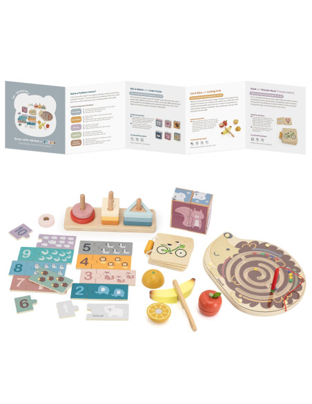 VIGA Educational Toy Box Set from 24 months to 36 months