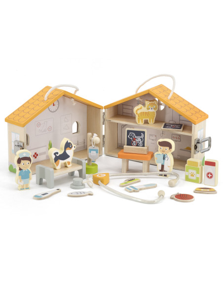 VIGA Wooden Animal Clinic Veterinary Hospital