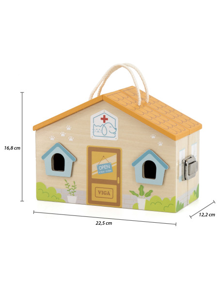 VIGA Wooden Animal Clinic Veterinary Hospital