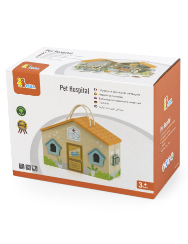 VIGA Wooden Animal Clinic Veterinary Hospital