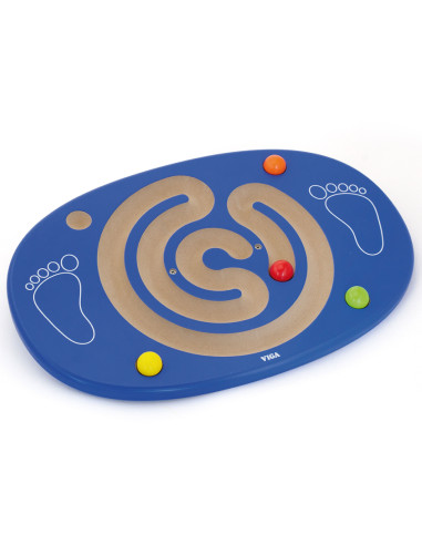 VIGA Sensory Wooden Balance Board with Maze