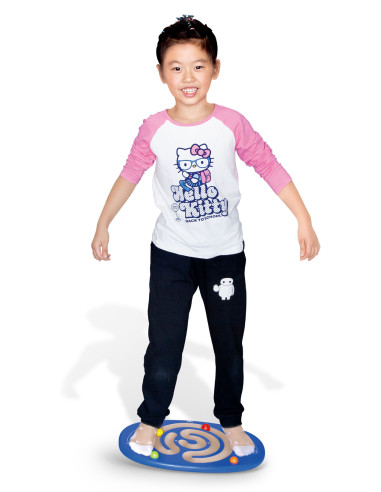 VIGA Sensory Wooden Balance Board with Maze